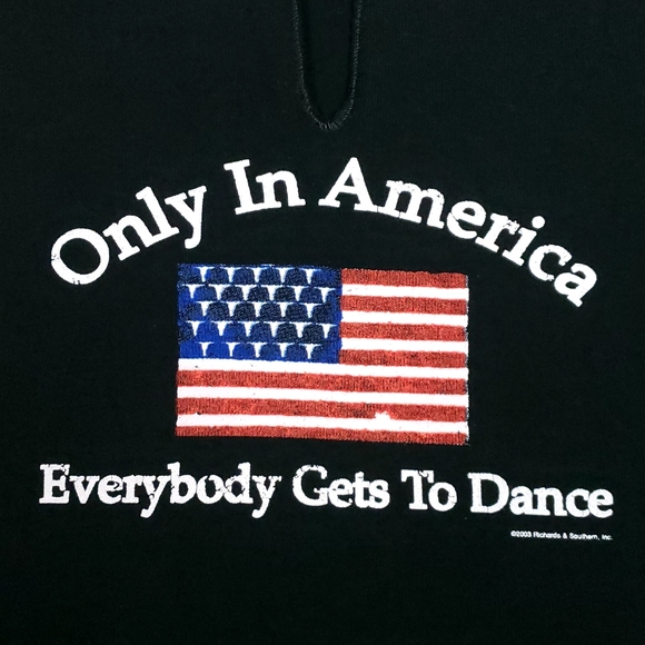 Vintage Brooks & Dunn Only In America Everybody Gets To Dance Tank Top Country - Picture 2 of 6